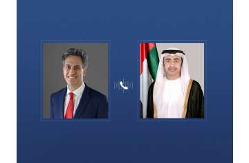 وزيرا خارجية الإمارات وبريطانيا