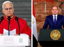 الرئيس السيسي والبابا ليو الرابع عشر