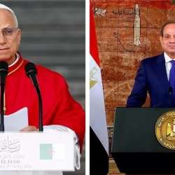 الرئيس السيسي والبابا ليو الرابع عشر