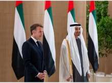 الشيخ محمد بن زايد و إيمانويل ماكرون