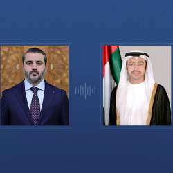 وزيرا خارجية الإمارات وسوريا