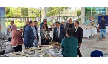 شاهد| رانيا يحيى تطلق أول معرض للكتاب بمركز شباب الجزيرة 