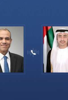 وزيرا الخارجية الإماراتي والمصري