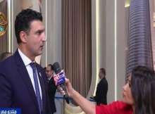 لقاء مع وزير الصناعة المصري