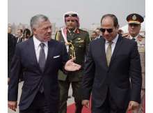 الرئيس السيسي والملك عبدالله