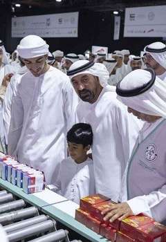 جسر أحمد بن راشد للمساعدات الإنسانية لغزة 