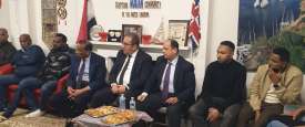 زيارة القنصل العام المصري لأبناء النوبة