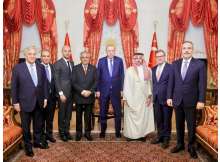 لقاء وزراء الخارجية مع أردوغان