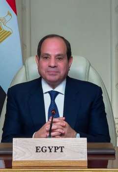 الرئيس المصري عبدالفتاح السيسي