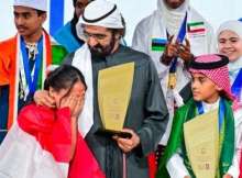محمد بن راشد يتوج ميار عثمان 