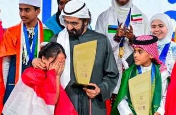 محمد بن راشد يتوج ميار عثمان 