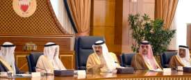 الملك حمد بن عيسى آل خليفة ملك البحرين يترأس جلسة مجلس الوزراء  