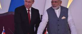 صورة أرشيفية لعلاقات الهند وروسيا 