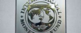شعار صندوق النقد الدولي في واشنطن