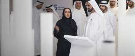 الشيخ محمد بن راشد خلال إعلان مبادرة مليون مبرمج عربي