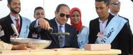 السيسي يفتتح أول مدينة 