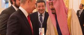   الملك سلمان وبوتين  
