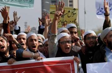 اعتصام متشددين إسلاميين في العاصمة الباكستانية (أرشيفية)