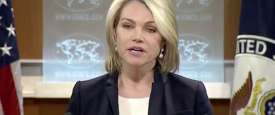المتحدثة الرسمية باسم الخارجية الامريكية هيثر نويرت