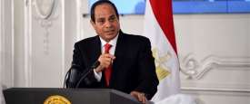 الرئيس المصرى عبد الفتاح السيسي