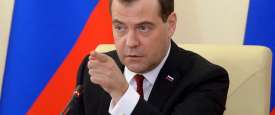 رئيس الوزراء الروسي ديمتري ميدفيديف