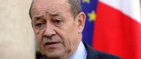 وزير الخارجية الفرنسي جان إيف لو دريان