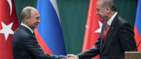 فلاديمير بوتين ونظيره التركي  