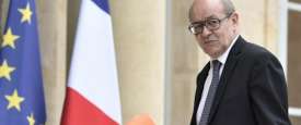 وزير الخارجية الفرنسي  جان آيف لودريان