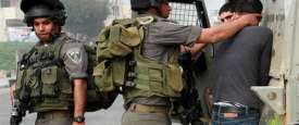 قوات الاحتلال تعتقل شابًا فلسطينيًا صورة أرشيفية