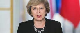 رئيسة الوزراء البريطانية تيريزا ماي