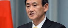  كبير أمناء  مجلس الوزراء الياباني يوشيهيدي سوغا 