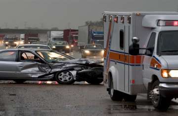 حادث تصادم  سيارات ببريطانيا