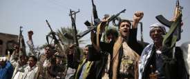 عناصر من الميليشيات الحوثية 