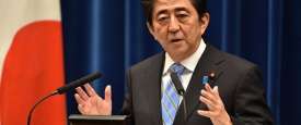 رئيس الوزراء الياباني شينزو آبي 