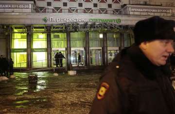 انفجار متجر بيريكريوستكب مدينة سان بطرسبرج