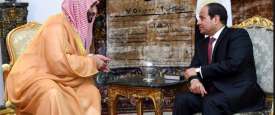 الرئيس عبد الفتاح السيسي ولي العهد السعودي سمو الأمير محمد بن سلمان
