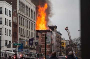 حريق في مبنى سكني في نيويورك (أرشيفية)