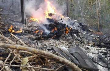  موقع تحطم الطائرة في كوستاريكا