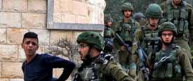 الجيش الإسرائيلي يعتقل فلسطينيين 