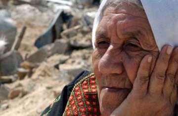 مسنة فلسطينية
