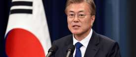 الرئيس الكوري الجنوبي مون جيه-إن 