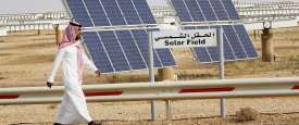 إحدى مشاريع أكوا باور السعودية