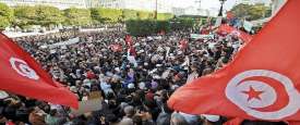 الاحتجاجات بتونس