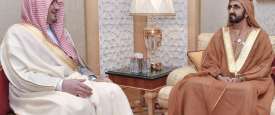محمد بن راشد و وزير الداخلية السعودي