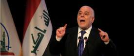 رئيس الوزراء العراقي حيدر العبادي