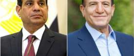 الرئيس المصرى عبد الفتاح السيسي والفريق سامي عنان