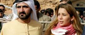 سمو الشيخ محمد بن راشد برفقة سمو الأميرة هيا بنت الحسين 