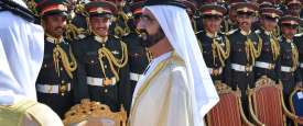  صاحب السمو الشيخ محمد بن راشد آل مكتوم نائب رئيس الدولة رئيس مجلس الوزراء حاكم دبي  خلال الاحتفال 