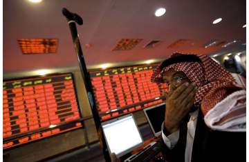 انخفاض الأسهم السعودية 