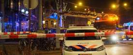 الشرطة الهولندية تطوق موقع الحادث